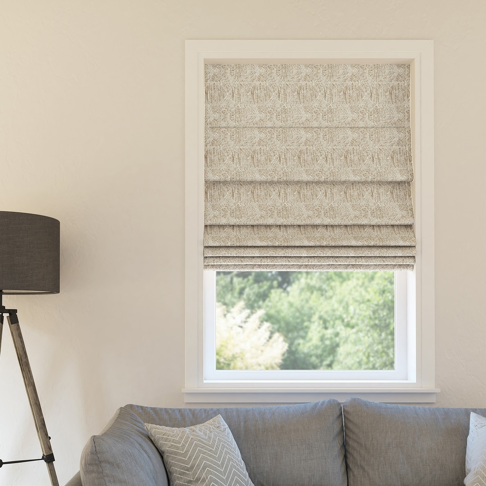 DIY Insulated Roman Shade window blanket using Warm Window backing