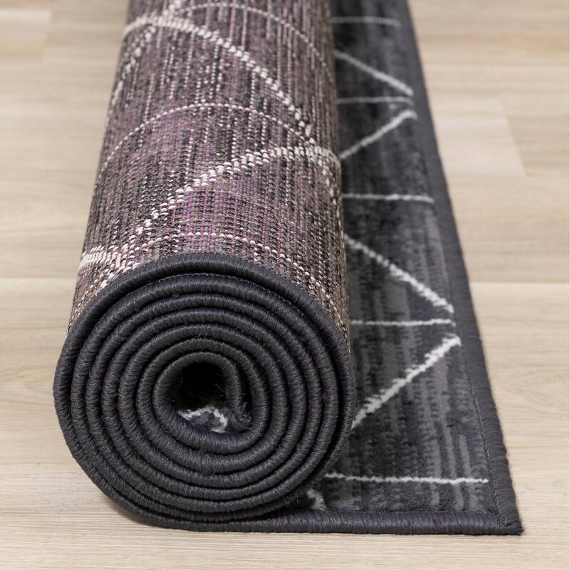 Florence Grey Cream Tri-Structure Rug