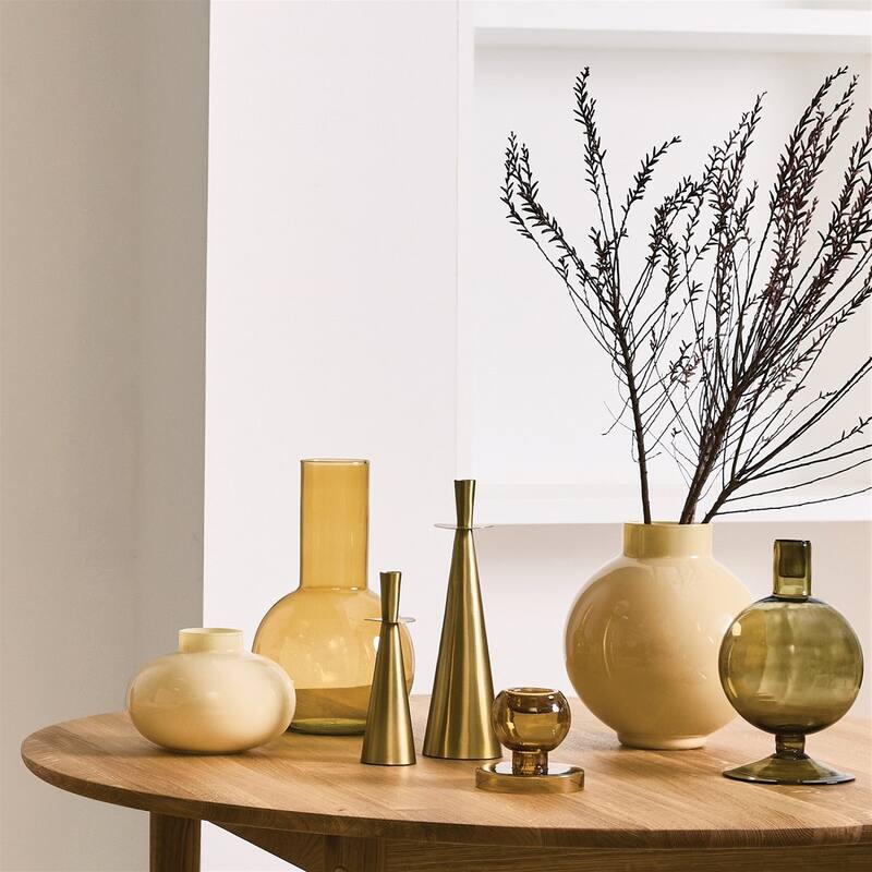 Tealight Holder Wood Rush