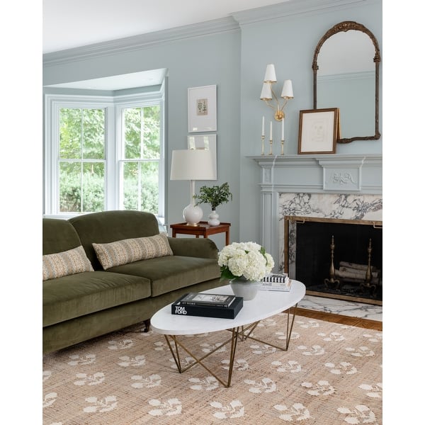 Erin Gates by Momeni Orchard Bloom Hand Woven Wool and Jute Rug On