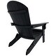 preview thumbnail 34 of 85, Vineyard HIPS Outdoor Folding Eco-Friendly All Weather Seashell Adirondack Chairs (12-Piece Conversation Set)