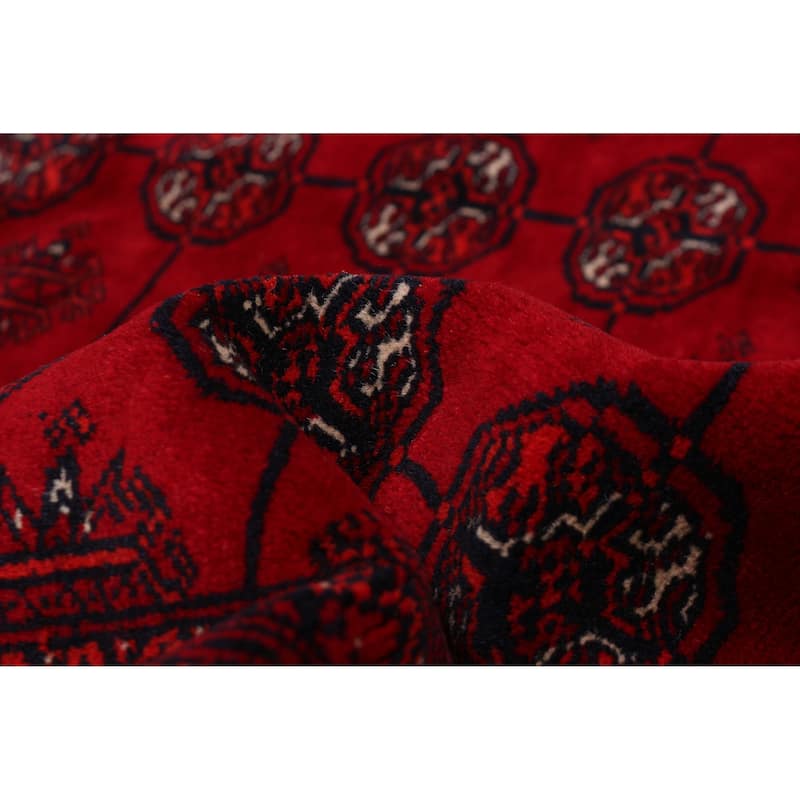 Teimani Red Rug 4'2" x 5'10" - 4'2 x 5'10