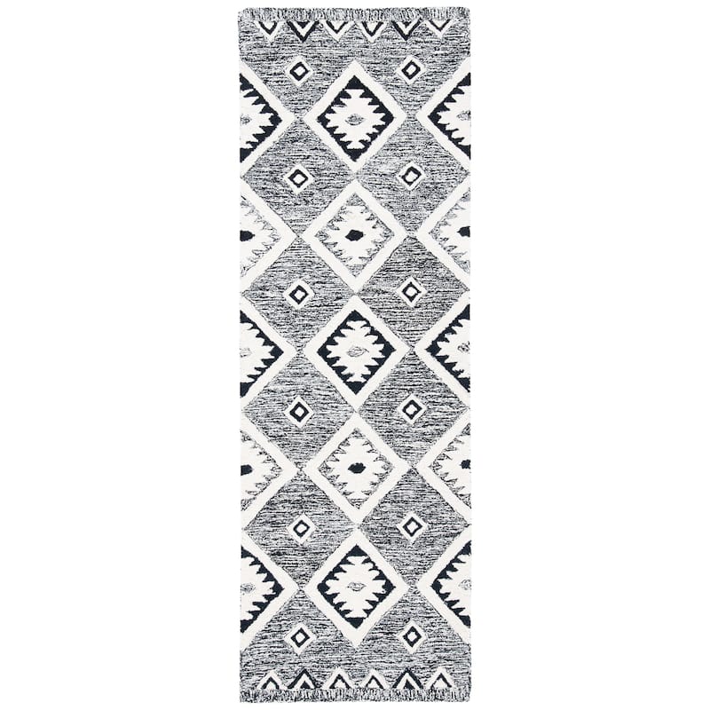SAFAVIEH Handmade Aspen Tannie Moroccan Boho Wool Rug