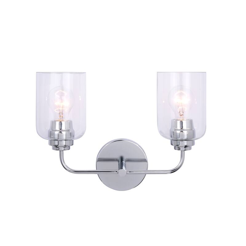 Brio Lighting Kiara 2-Light Dimmable Bathroom Vanity Light