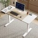 preview thumbnail 12 of 19, 55" Electric Standing Desk, Height Adjustable Home/Office Gaming Computer Table (Modern Luxury)
