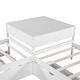 preview thumbnail 23 of 25, L-shaped Daybed Sets Twin Size Platform Bed w/Trundle, Drawers & Desk