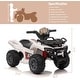 preview thumbnail 6 of 4, Ride on Toy Car for Toddlers w/1.8 Mph Speed White