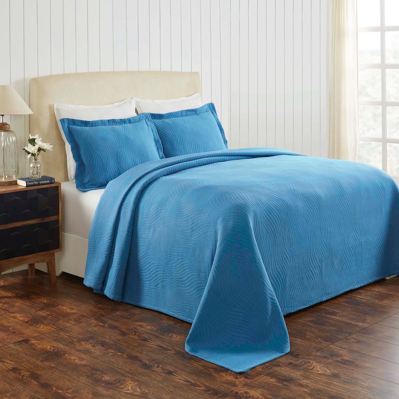 Superior Cascade Cotton Decorative Bedspread Set