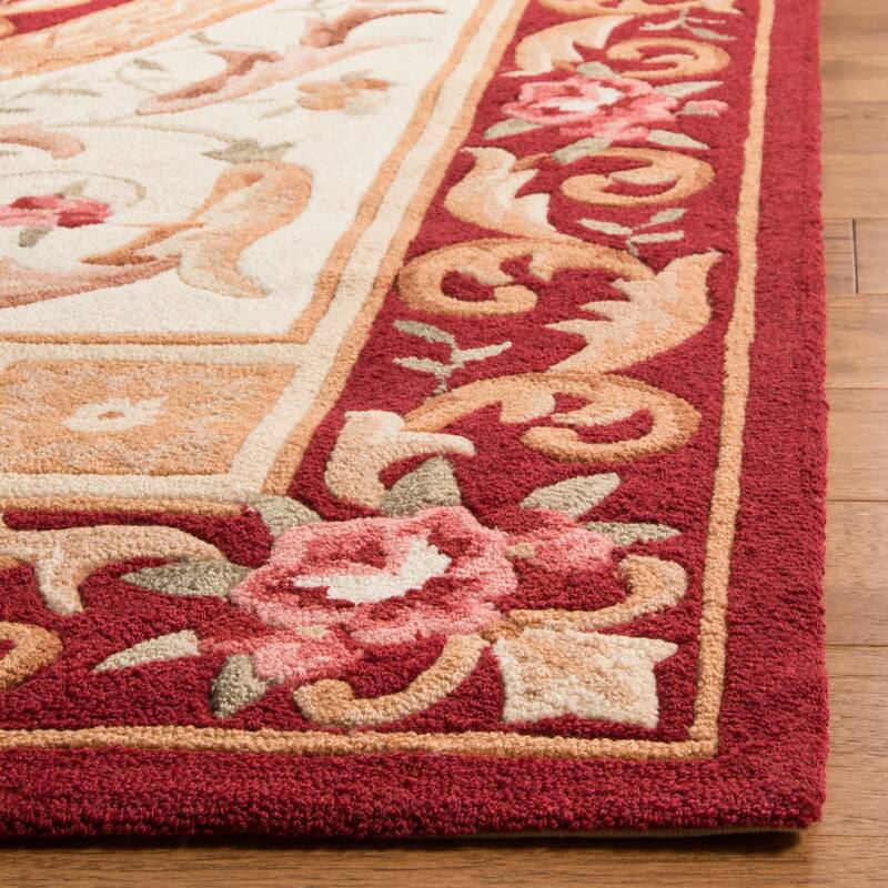 SAFAVIEH Handmade Easy Care Maribel Oriental Rug