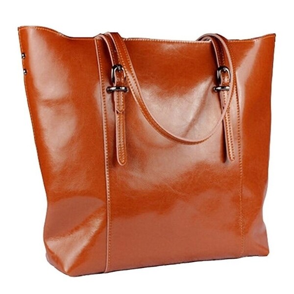 Soft Leather Tote Handbags