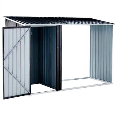 Firewood Storage Shed Outdoor Firewood Storage Rack Storage Shed With Log Holder Firewood Shelter For Patio