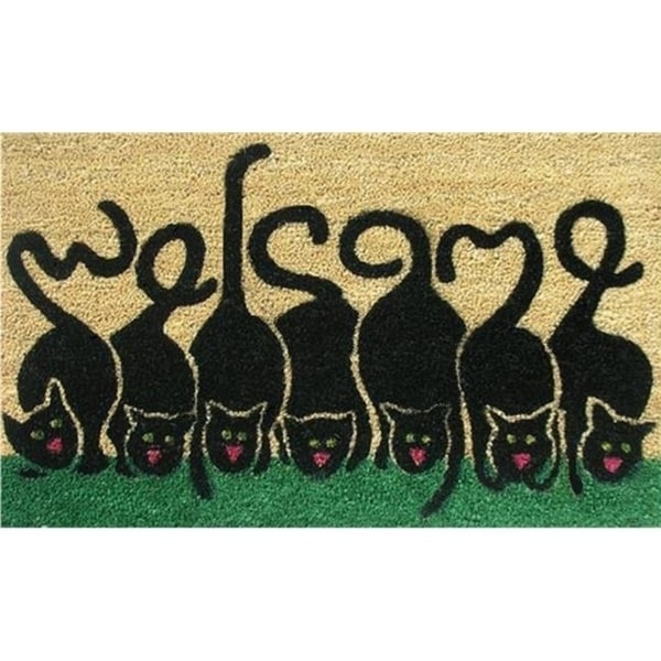 Home & More 12039 Cats Welcome Doormat