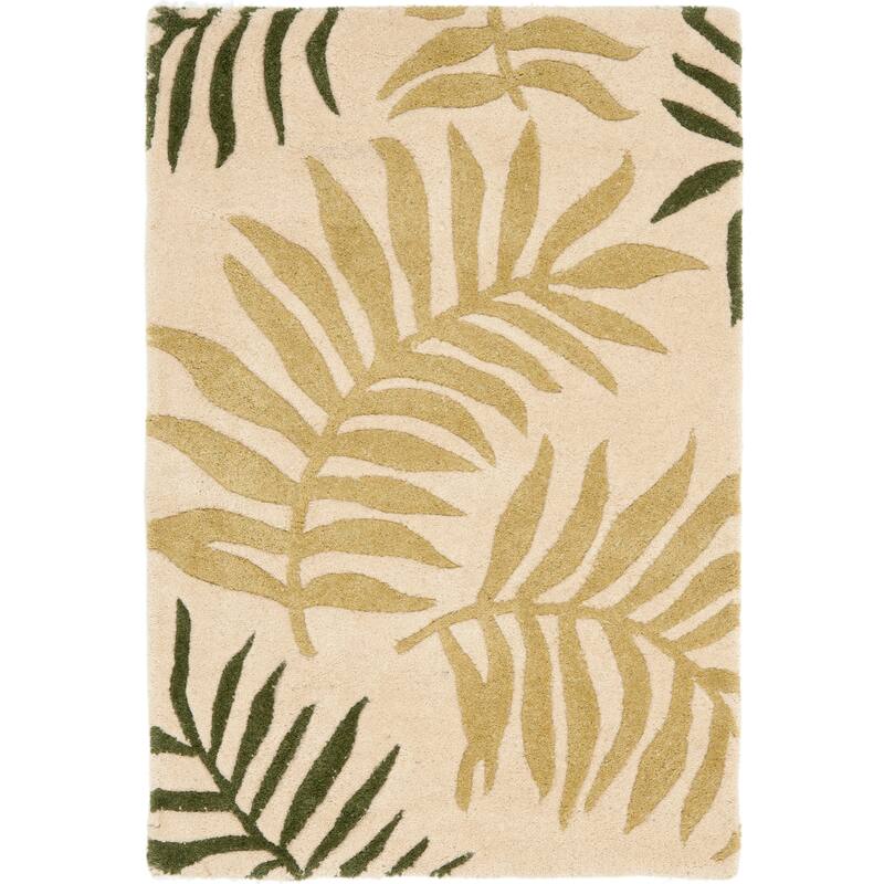 SAFAVIEH Handmade Soho Carley Ferns N.Z. Wool Rug
