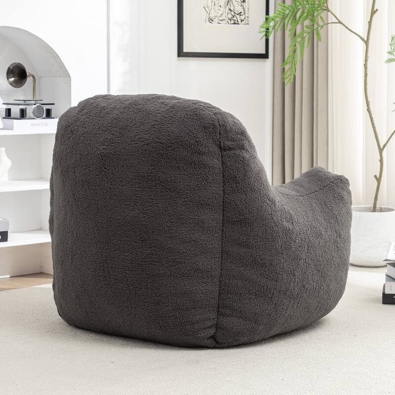 Bean Bag Chair Soft Fluffy Lazy Sofa with Memory Foam