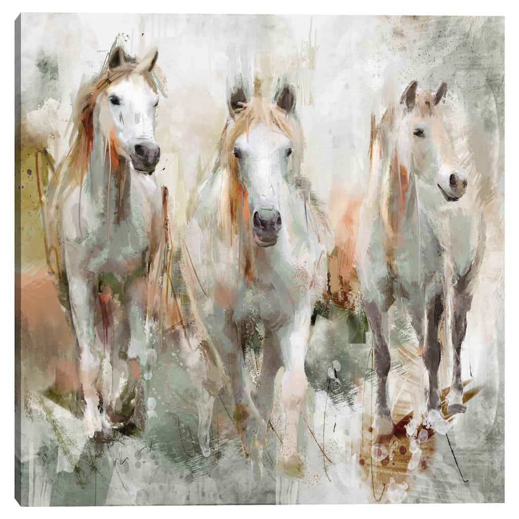 Trifecta by Studio Arts Canvas Art Print