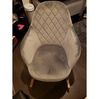 little seeds monarch hill dahlia upholstered nursery rocker