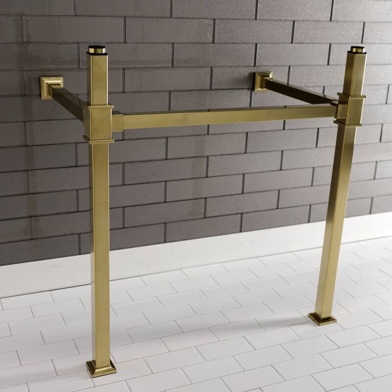 Kingston Brass Fauceture Stainless Steel Console Sink Legs