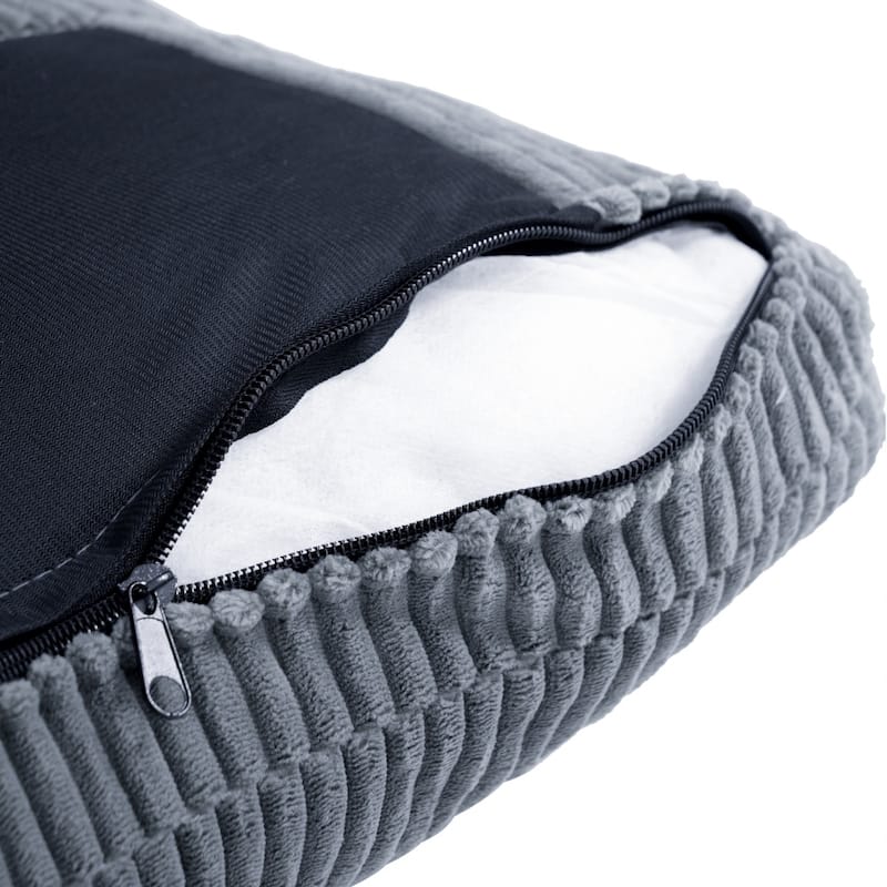 Modern Multi-functional L-Shaped Sofa with Padded Cashmere