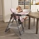 preview thumbnail 23 of 38, Adjustable Foldable Baby High Chair with Tray and Wheels for 0 6 Years