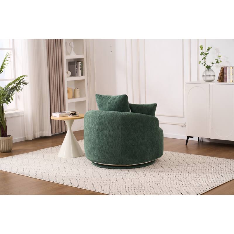 Single Seat Full Sponge Compression Swivel Chair Single Sofa