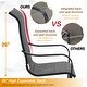 preview thumbnail 25 of 35, Patio Dining Set 9/7 Pieces Outdoor Metal Furniture Set, 8/6 C Spring Motion Chairs and 1 Expandable Table