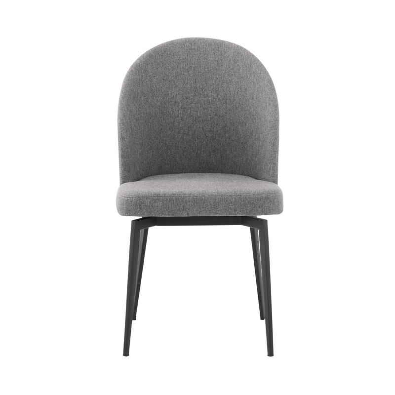 Knox Sunny 5 Piece Dining Set with Gray Fabric Chairs