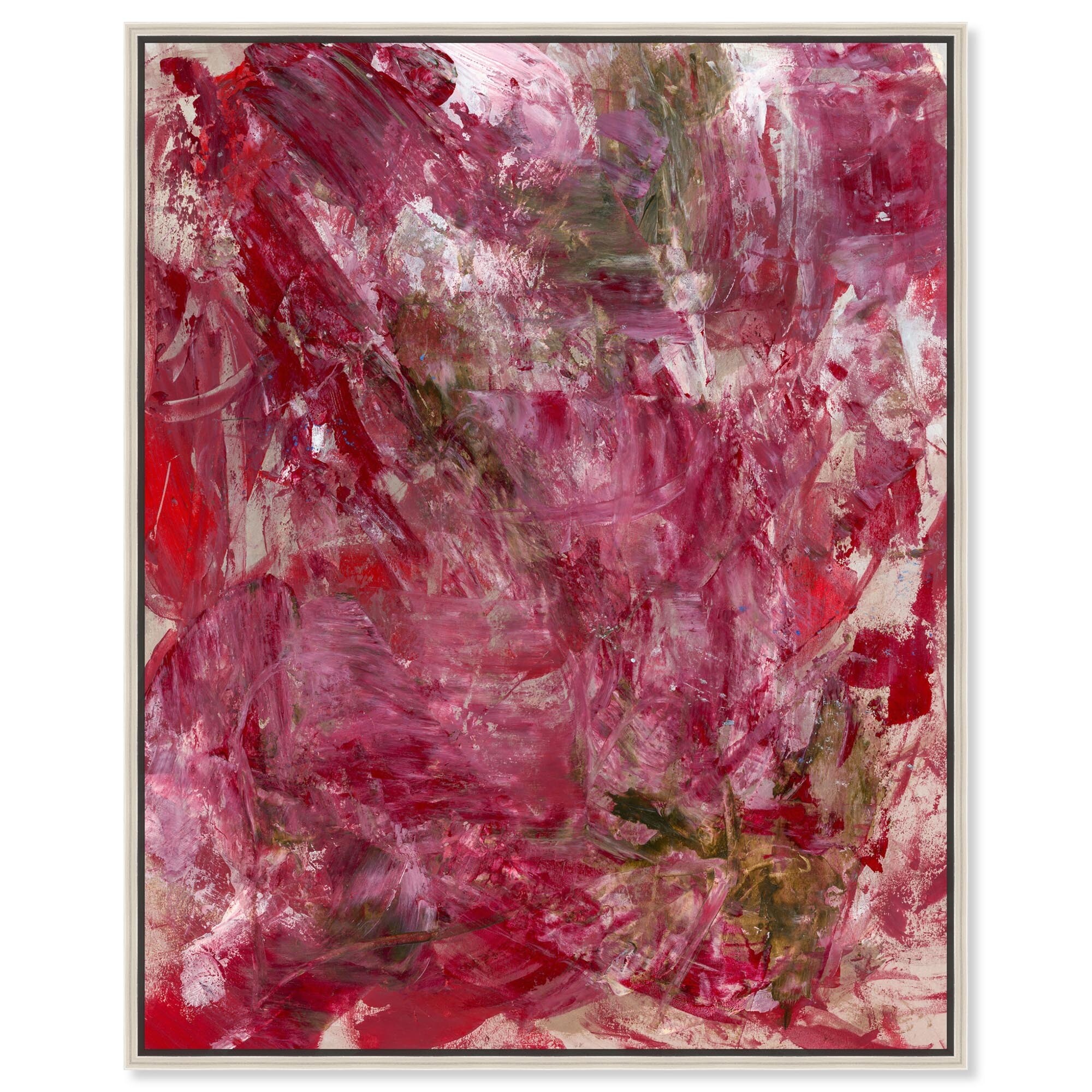 Shades of Red III Canvas by Art Remedy