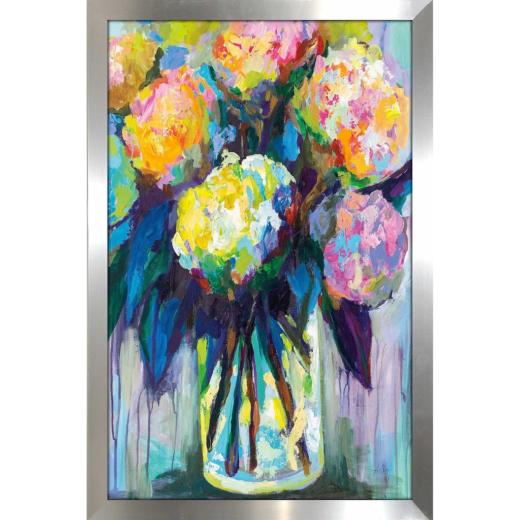 "Full of Hydrangeas" Print on Acrylic