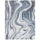 preview thumbnail 60 of 98, SAFAVIEH Craft Clytie Modern Abstract Marble Pattern Rug 10'6" x 14' - Blue/Grey - Rectangle