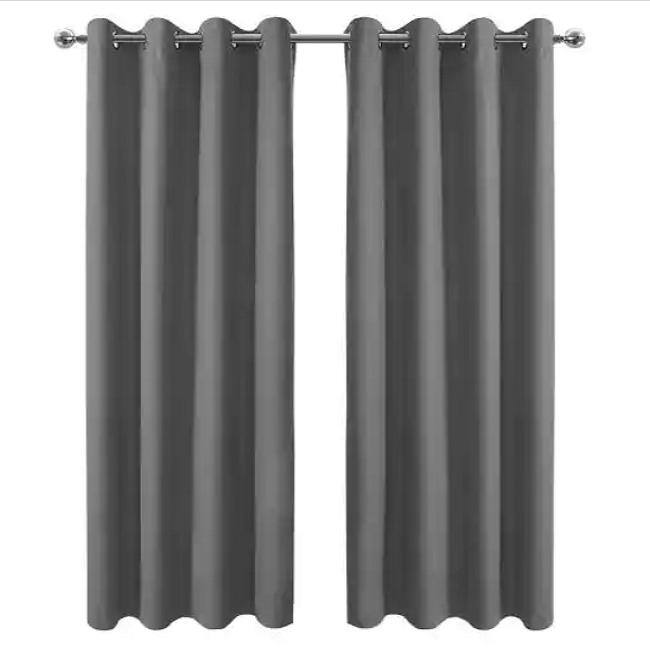 Pro Space Blackout Curtains with Grommet Top, Gray, 1 Panel