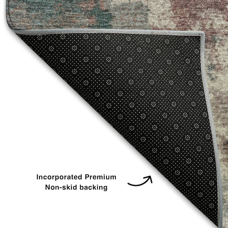 Premium Washable Super Soft Modern Splatter Mayfield Rug