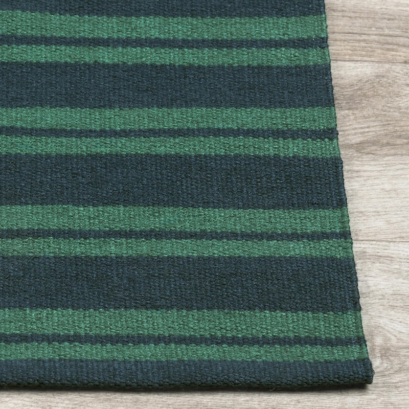 Villa by Classic Home Palma Hand Woven Performance Fabric Rug
