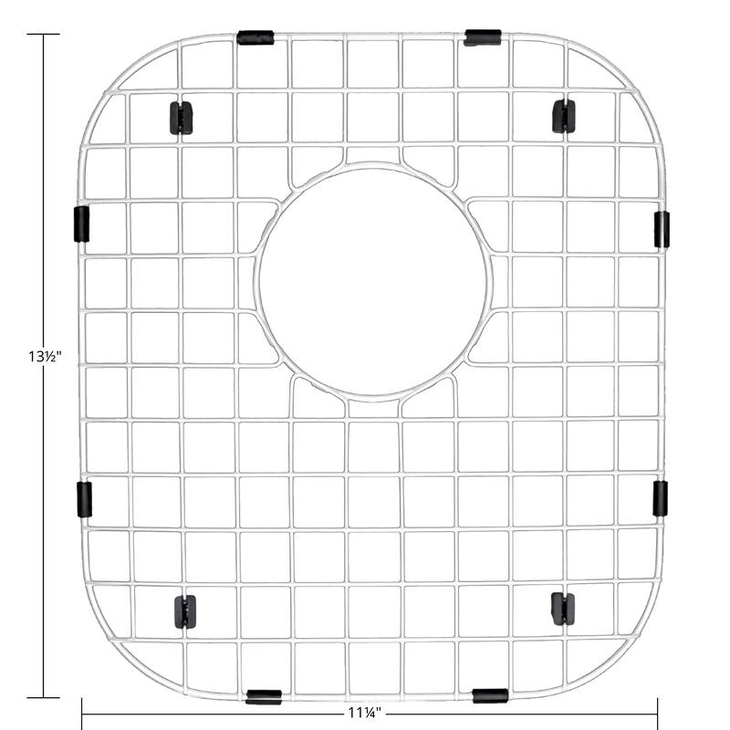 Karran GR-3013 Stainless Steel Bottom Grid 11-1/4" x 13-1/2" fits on sink SKU PT35