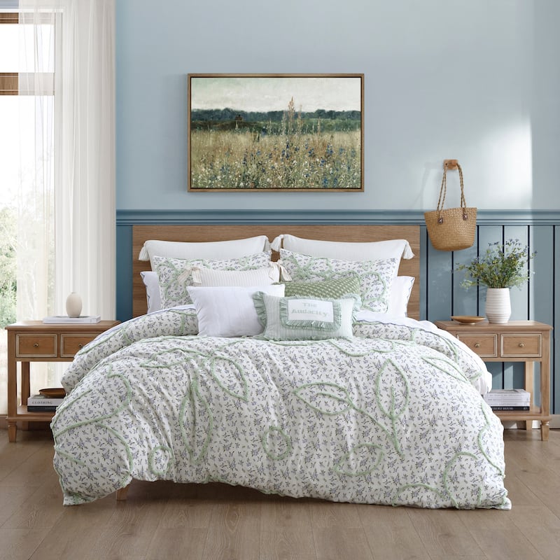 Peri Home Blueberry Chenille Comforter Set - Full - Queen