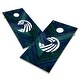 preview thumbnail 1 of 4, Salve Regina Seahawks Cornhole Board Set 16 Years and Up