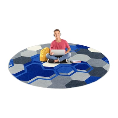 Joy Carpets Kid Essentials Team Up Area Rug