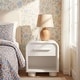 preview thumbnail 5 of 28, Bellamy Curved 1-Drawer Nightstand
