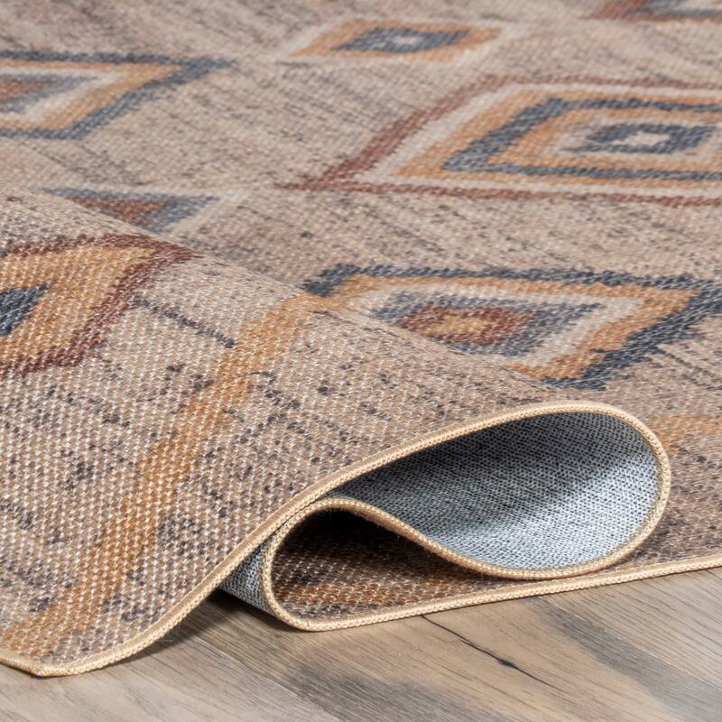 Nuloom Jonie SuperiorWash Bohemian Easy-Jute Machine Washable Area Rug