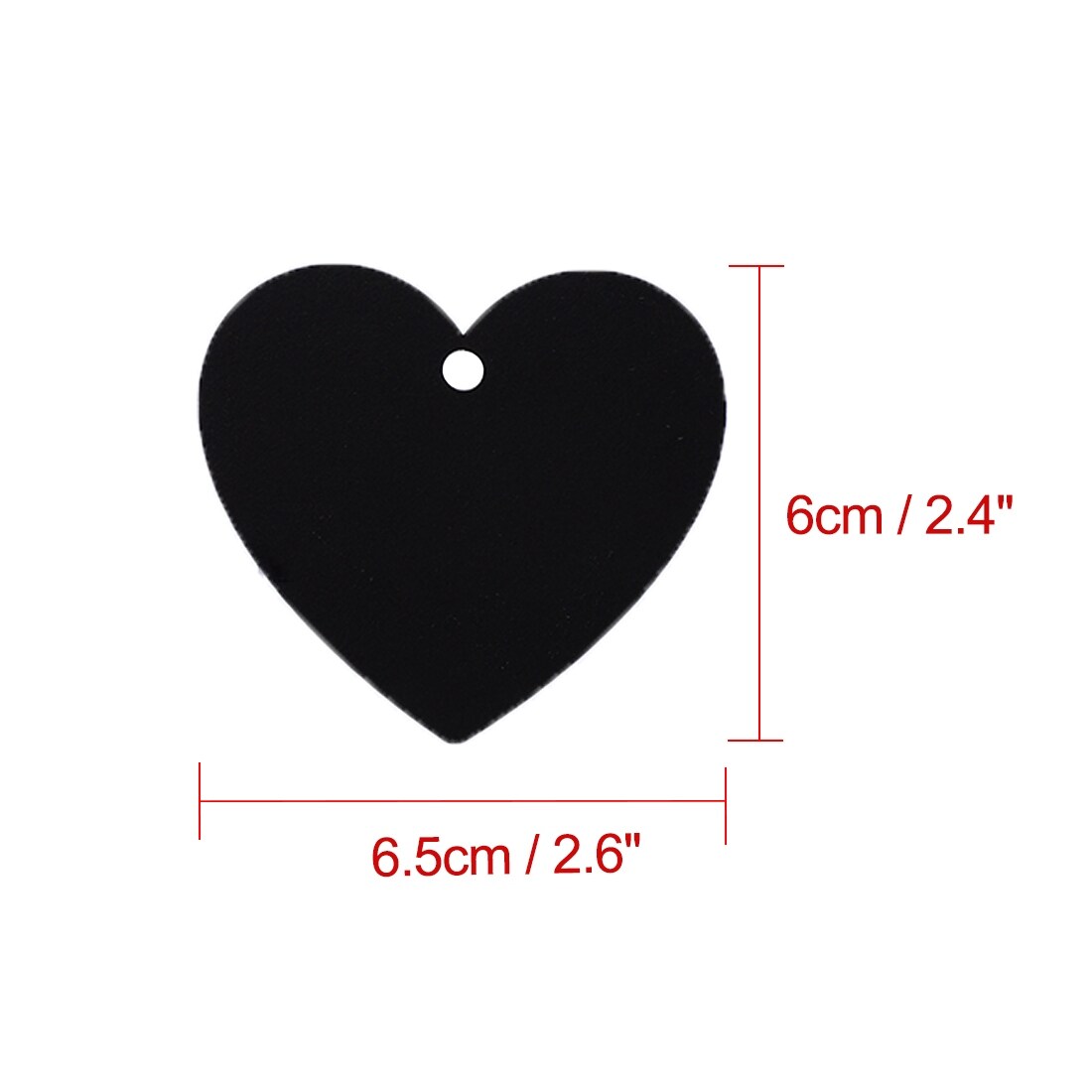 Mini Chalkboard Signs w Hang Rope Heart Design for Text Price ...