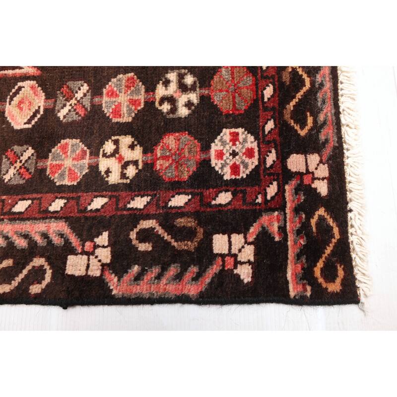 ECARPETGALLERY Hand-knotted Andelz Red Wool Rug - 4'0 x 6'1