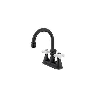 Elements Of Design Bathroom Faucets Online At Elements Of Design Es2615px Double Handle 4 Centerset Bathroom Faucet With Porcelain Cross Handles And