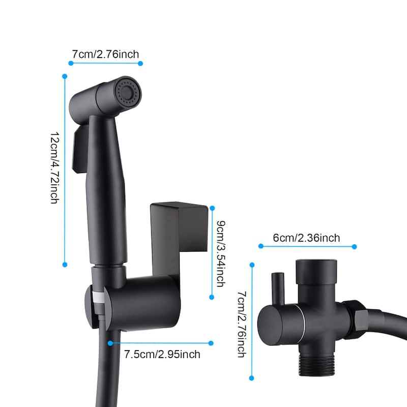 Topcraft Stainless Steel Handheld Toilet Sprayer