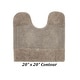 preview thumbnail 11 of 77, Better Trends Bath Rug 100% Cotton Water Absorbent Tufted Bathroom Rugs for Shower, Sink Mats Machine Wash Granada Collection