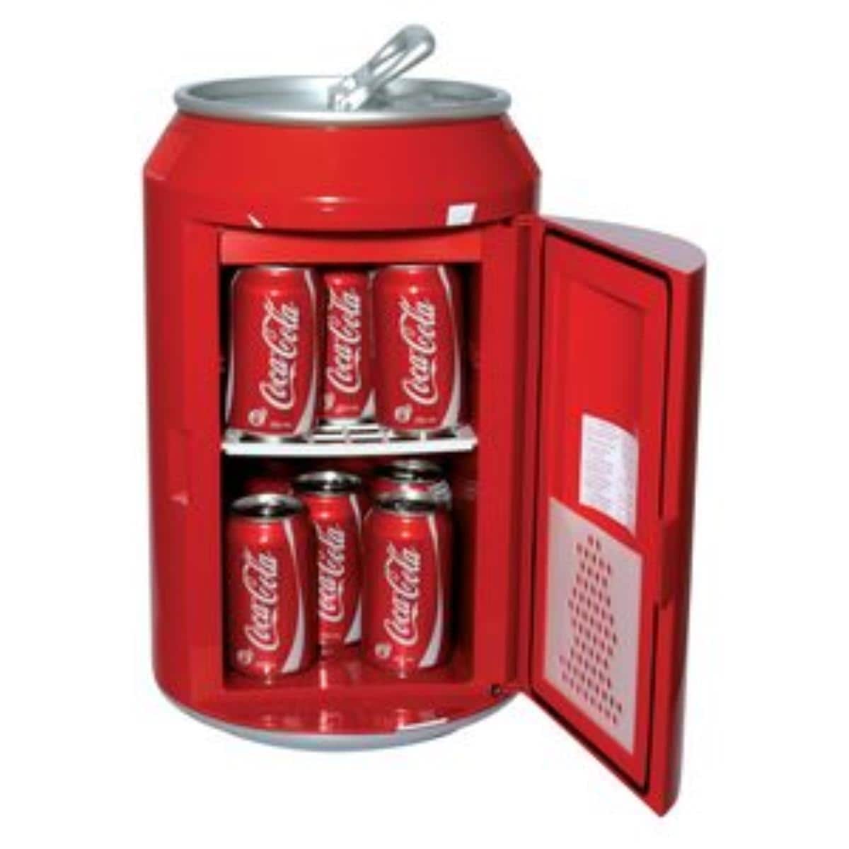 Koolatron CC10 Coca Cola Can Compact Refrigerator - Red - Bed Bath