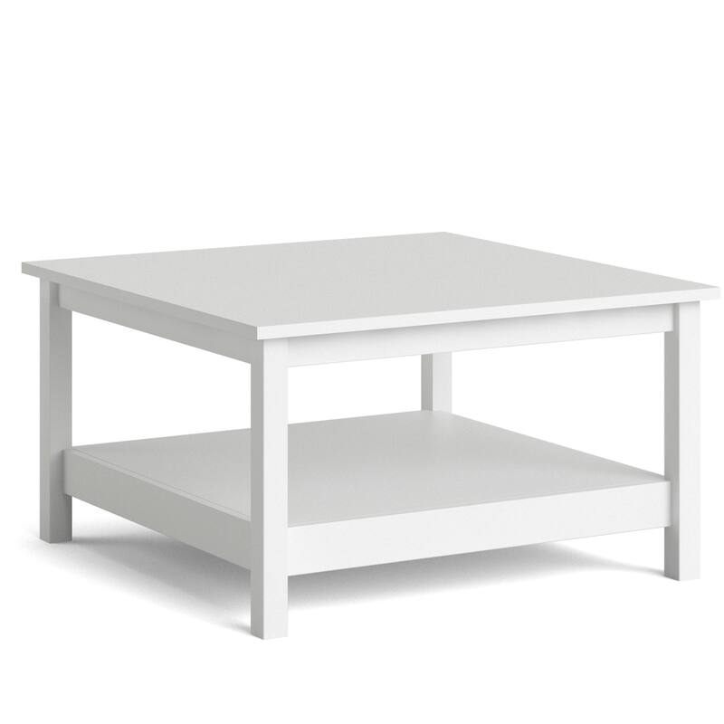 Porch & Den Madrid Coffee Table - White