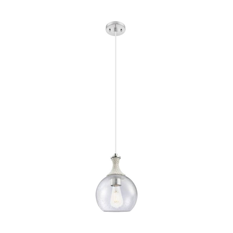 Innovations Lighting Downtown Urban - Astor - 1 Light 8" Rope Detailed Cord Hung Mini Pendant