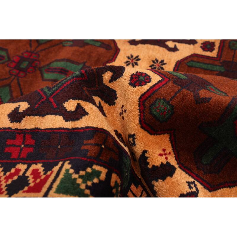 ECARPETGALLERY Hand-knotted Teimani Beige Wool Rug - 3'7 x 6'5