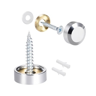 Mirror Screw Decorative Cap Cover Nail Stainless Steel 4 pcs - On Sale ...