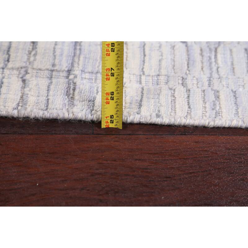 Geometric Modern Moroccan Area Rug Handmade Oriental Wool Carpet - 5'2" x 7'10"
