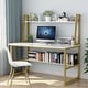 preview thumbnail 27 of 39, 47" Computer Desk with Hutch and Bookshelf